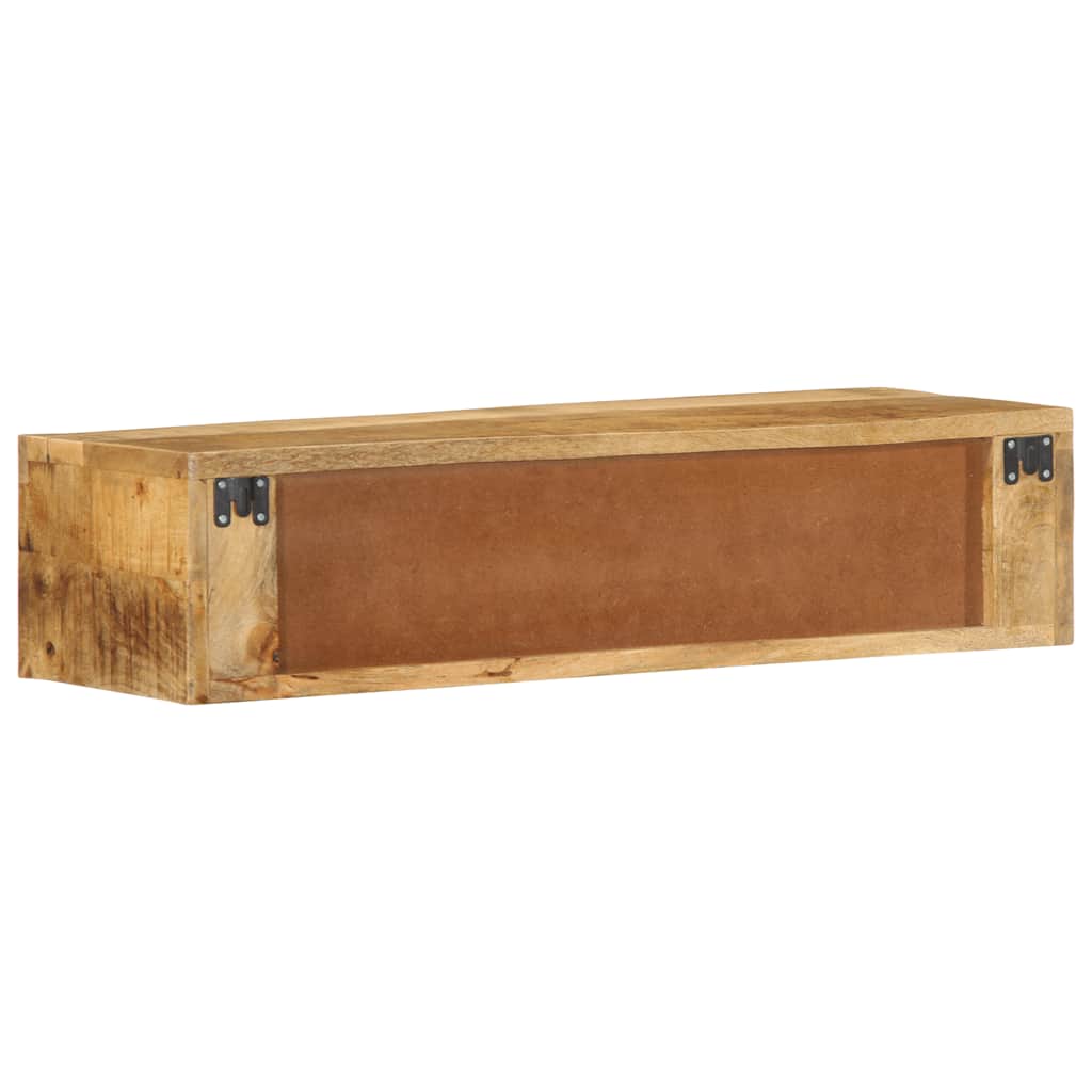 vidaXL Ścienna szafka pod TV, 80x30x19 cm, surowe drewno mango