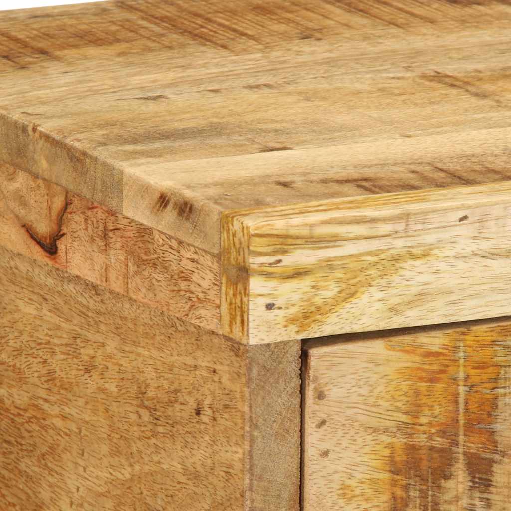 vidaXL Ścienna szafka pod TV, 100x30x19 cm, surowe drewno mango