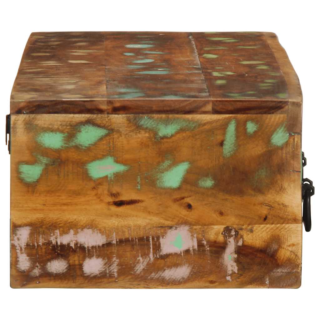 vidaXL Ścienna szafka pod TV, 100x30x19 cm, lite drewno z odzysku