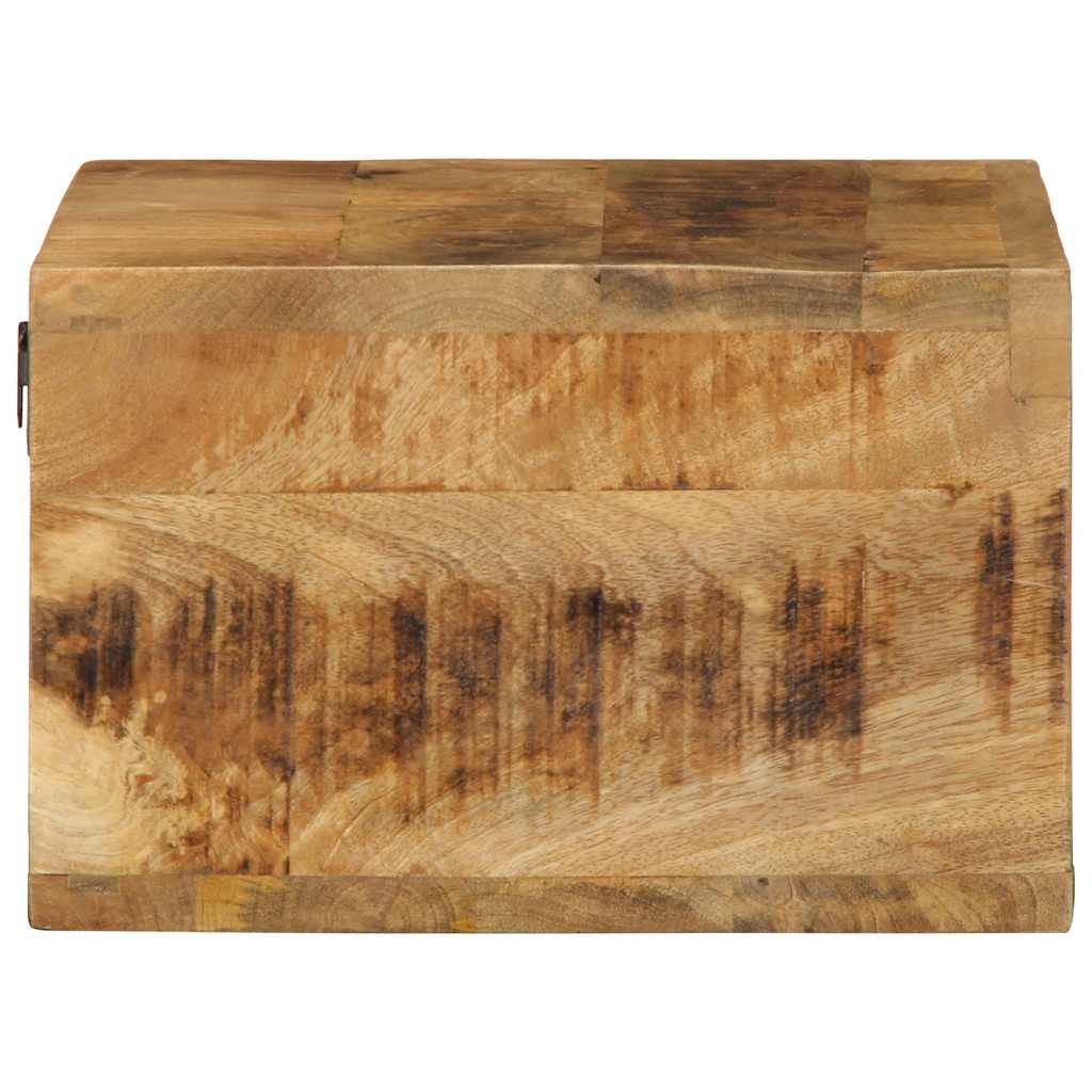 vidaXL Ścienna szafka pod TV, 40x30x19 cm, surowe drewno mango