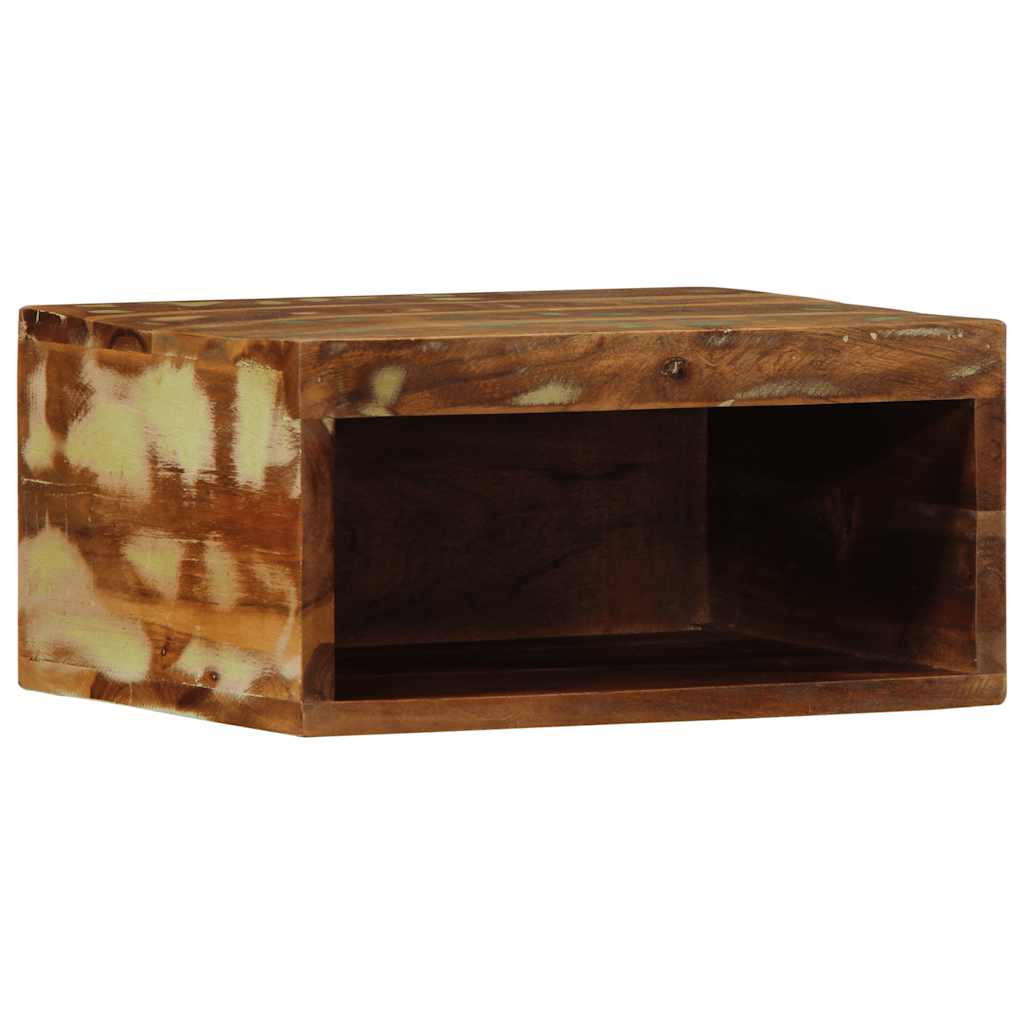 vidaXL Ścienna szafka pod TV, 40x30x19 cm, lite drewno z odzysku