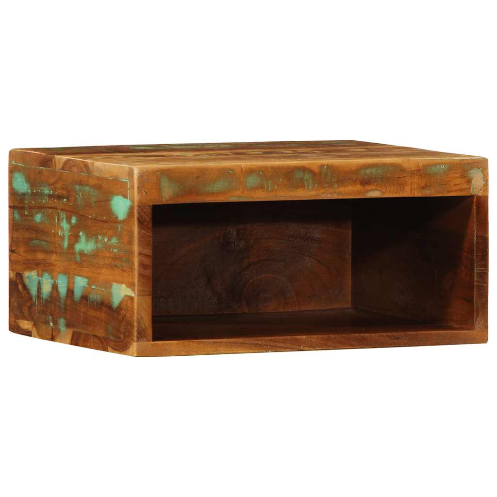 vidaXL Ścienna szafka pod TV, 40x30x19 cm, lite drewno z odzysku