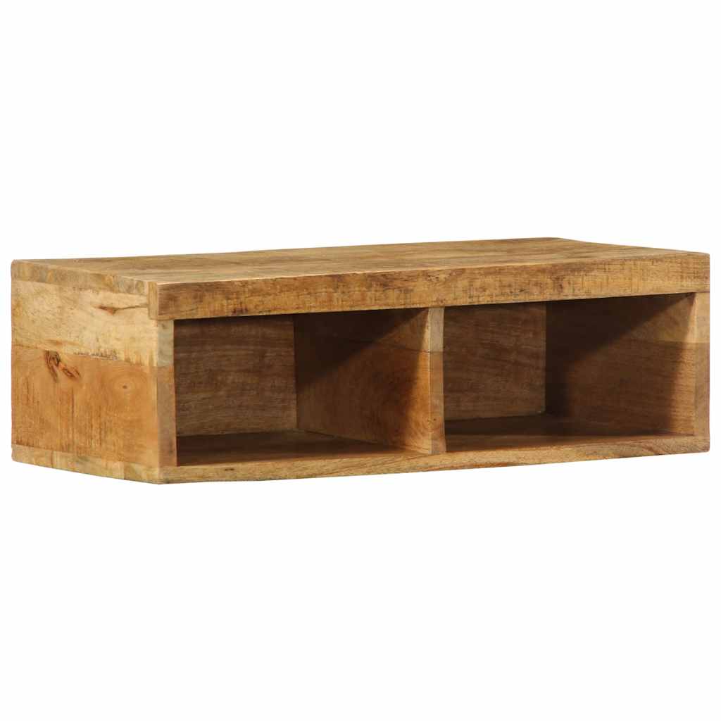 vidaXL Ścienna szafka pod TV, 60x30x19 cm, surowe drewno mango