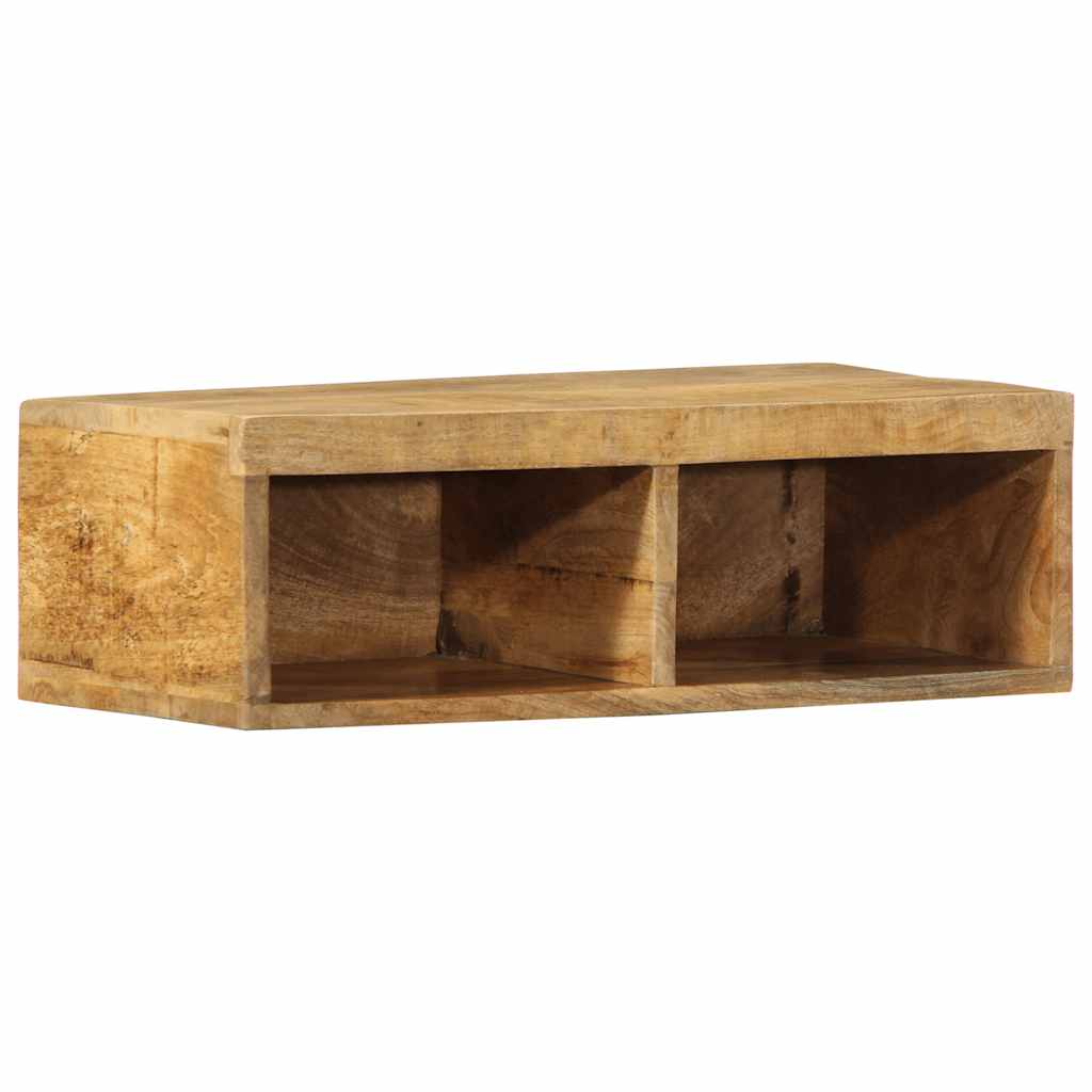 vidaXL Ścienna szafka pod TV, 60x30x19 cm, surowe drewno mango