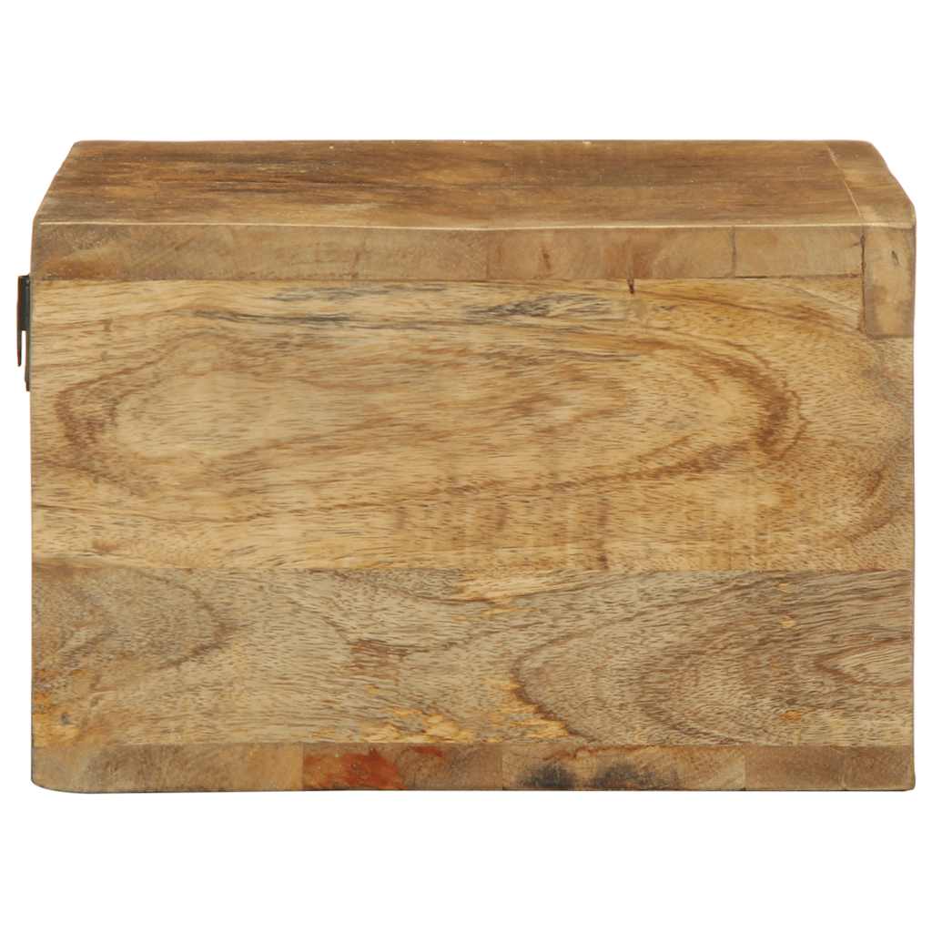 vidaXL Ścienna szafka pod TV, 60x30x19 cm, surowe drewno mango