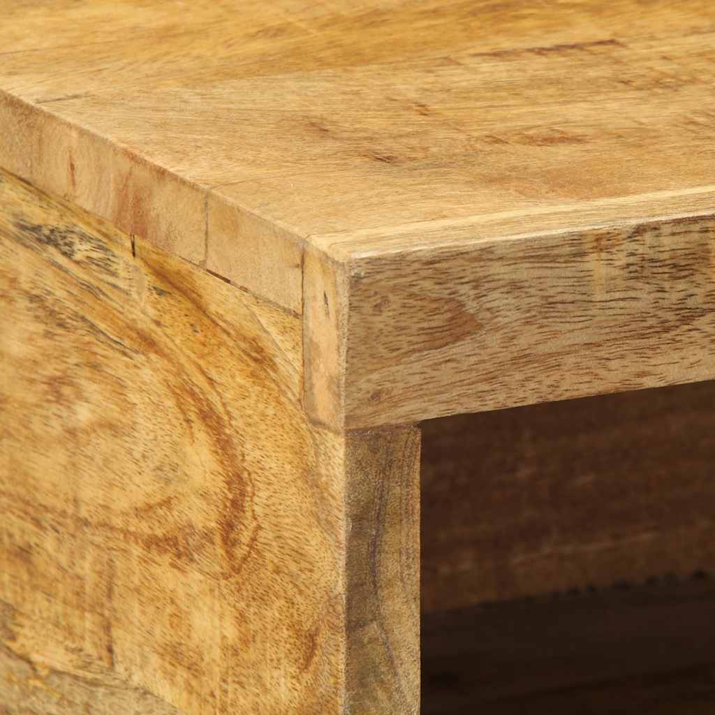 vidaXL Ścienna szafka pod TV, 60x30x19 cm, surowe drewno mango