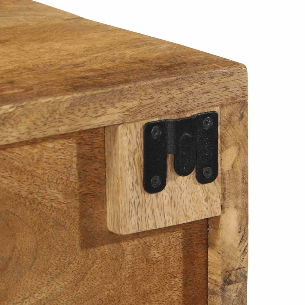 vidaXL Ścienna szafka pod TV, 60x30x19 cm, surowe drewno mango
