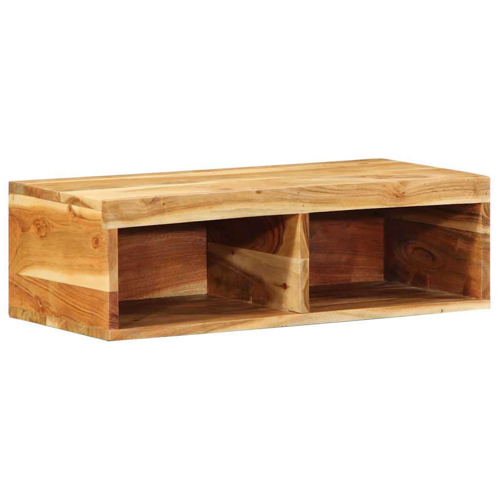 vidaXL Ścienna szafka pod TV, 60x30x19 cm, lite drewno akacjowe