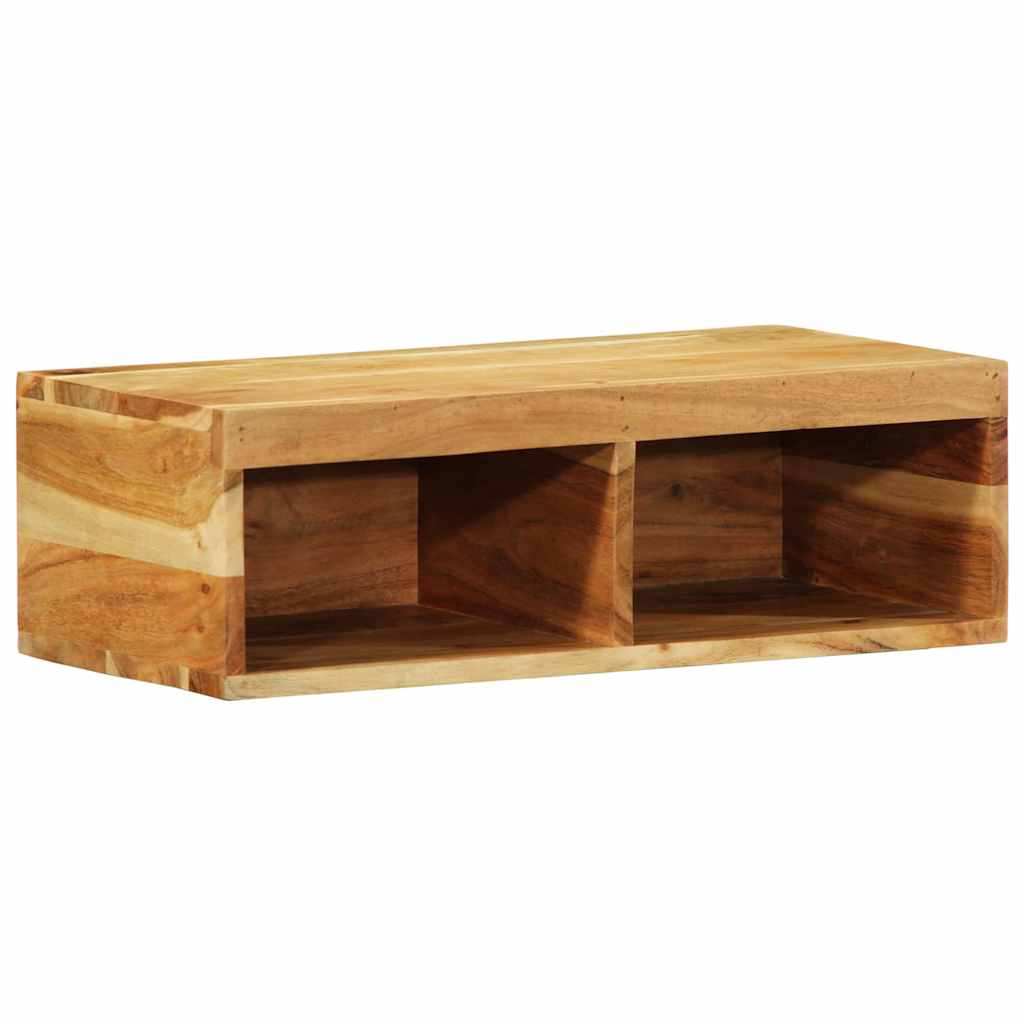 vidaXL Ścienna szafka pod TV, 60x30x19 cm, lite drewno akacjowe