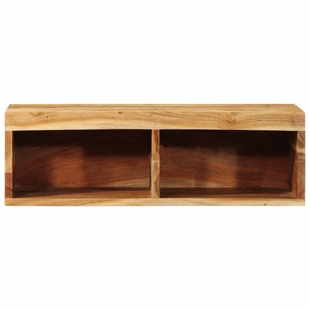 vidaXL Ścienna szafka pod TV, 60x30x19 cm, lite drewno akacjowe