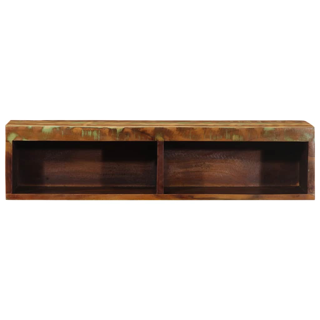 vidaXL Ścienna szafka pod TV, 80x30x19 cm, lite drewno z odzysku