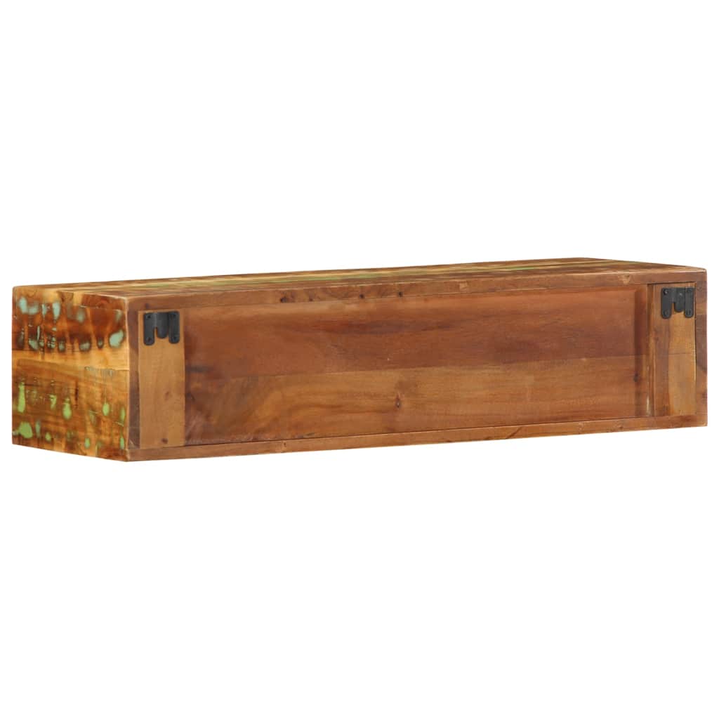 vidaXL Ścienna szafka pod TV, 80x30x19 cm, lite drewno z odzysku