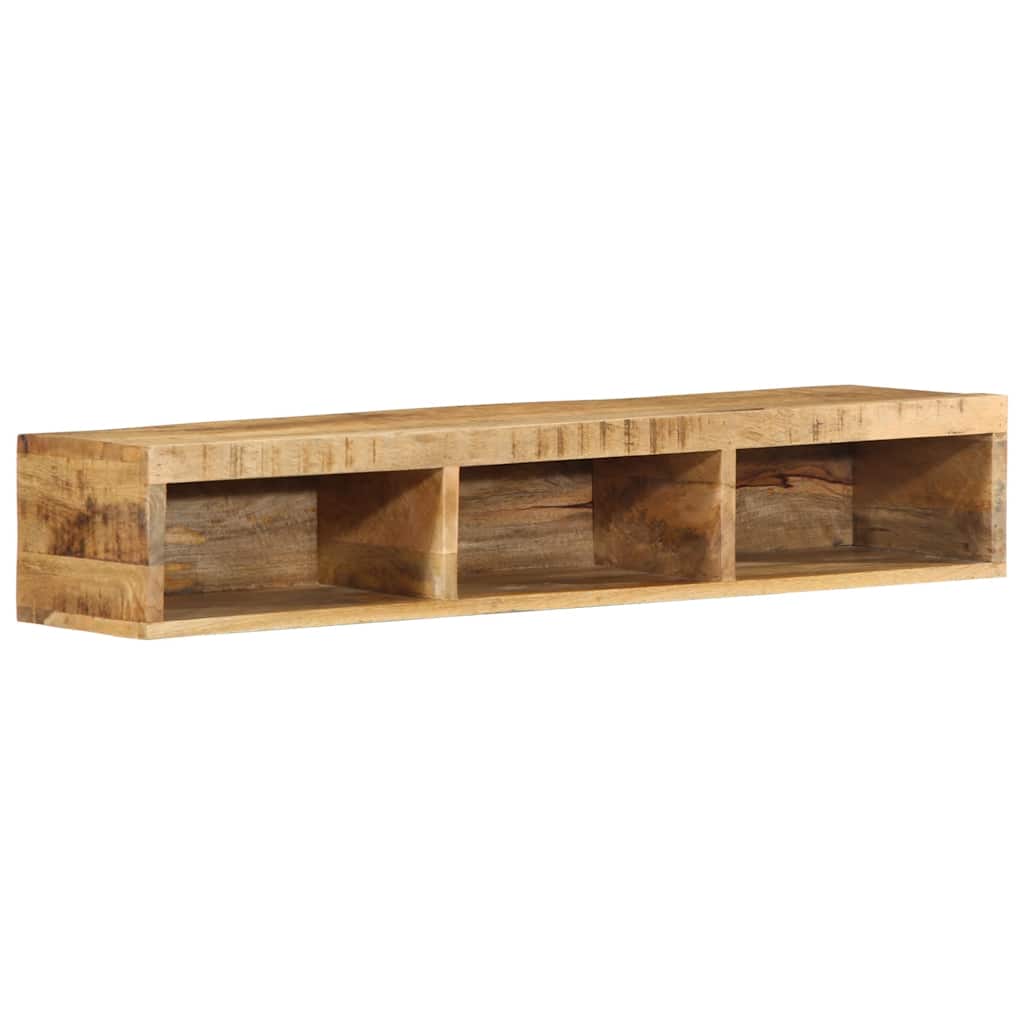 vidaXL Ścienna szafka pod TV, 100x30x19 cm, surowe drewno mango