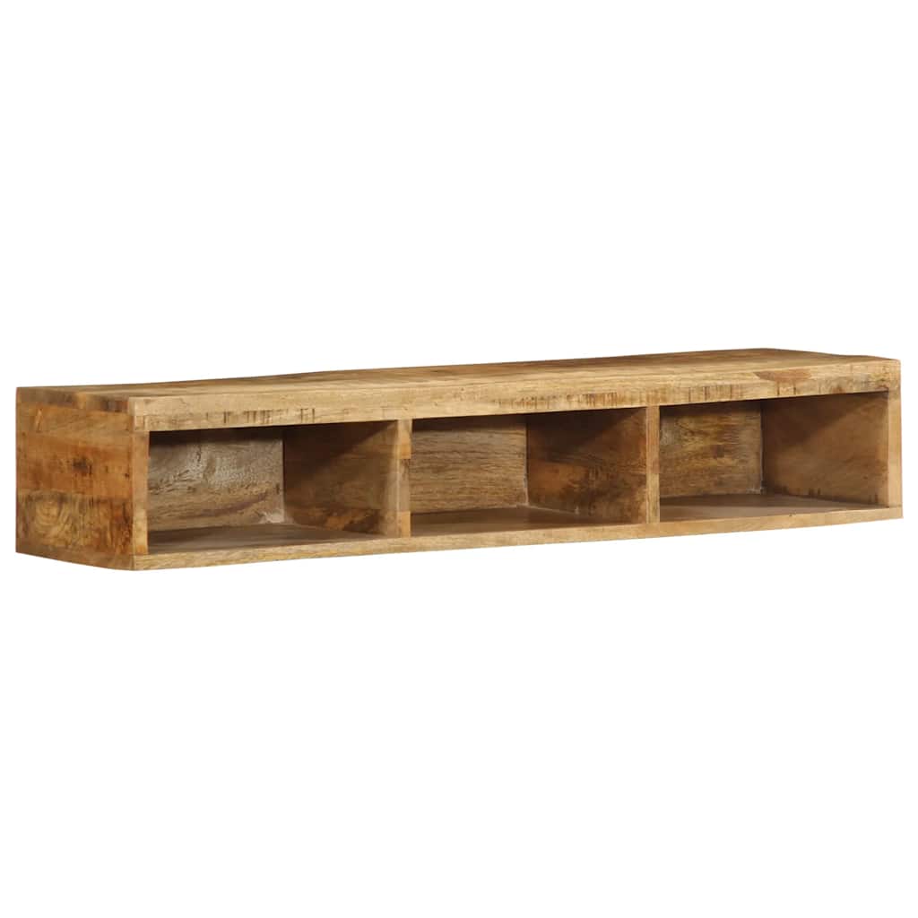 vidaXL Ścienna szafka pod TV, 100x30x19 cm, surowe drewno mango