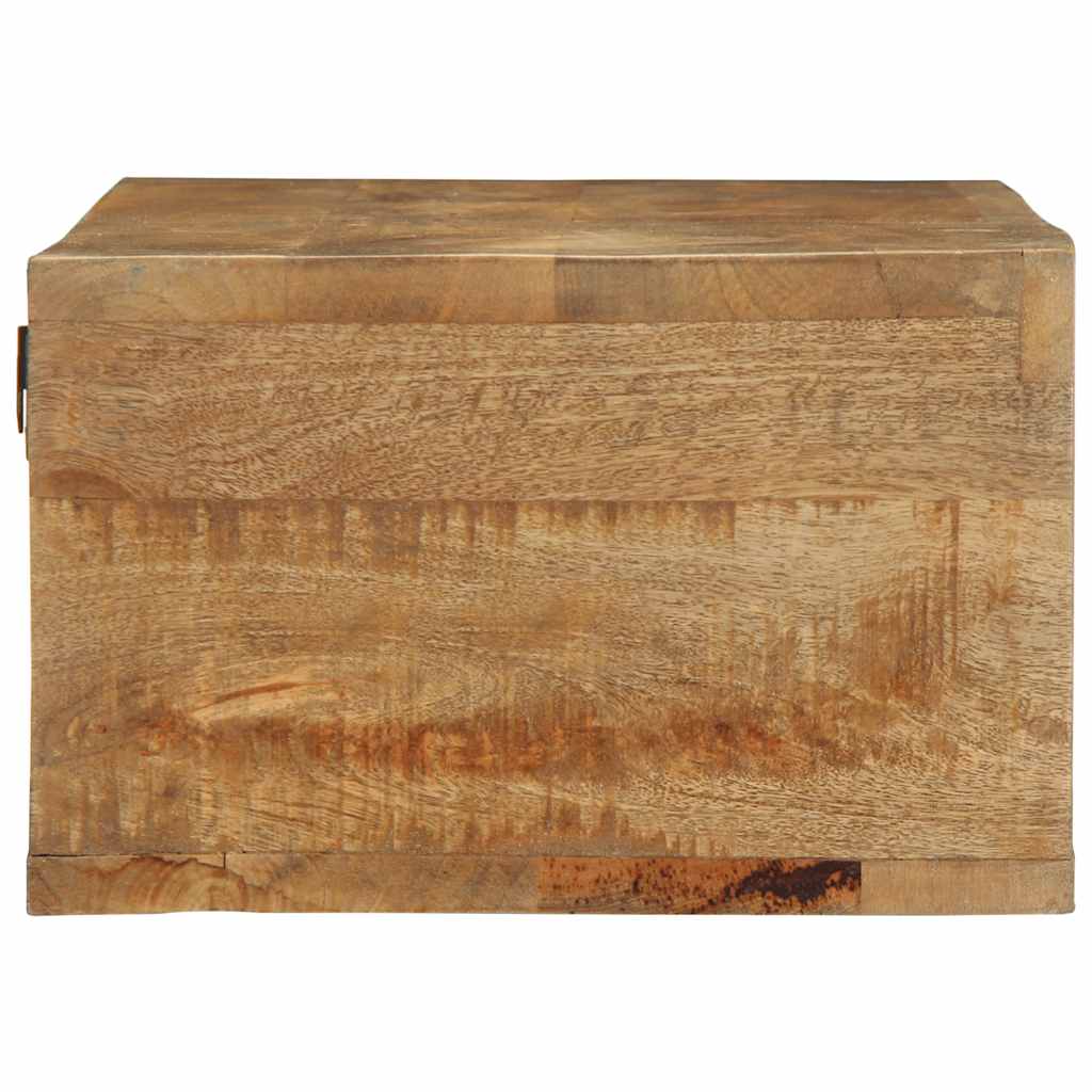vidaXL Ścienna szafka pod TV, 100x30x19 cm, surowe drewno mango