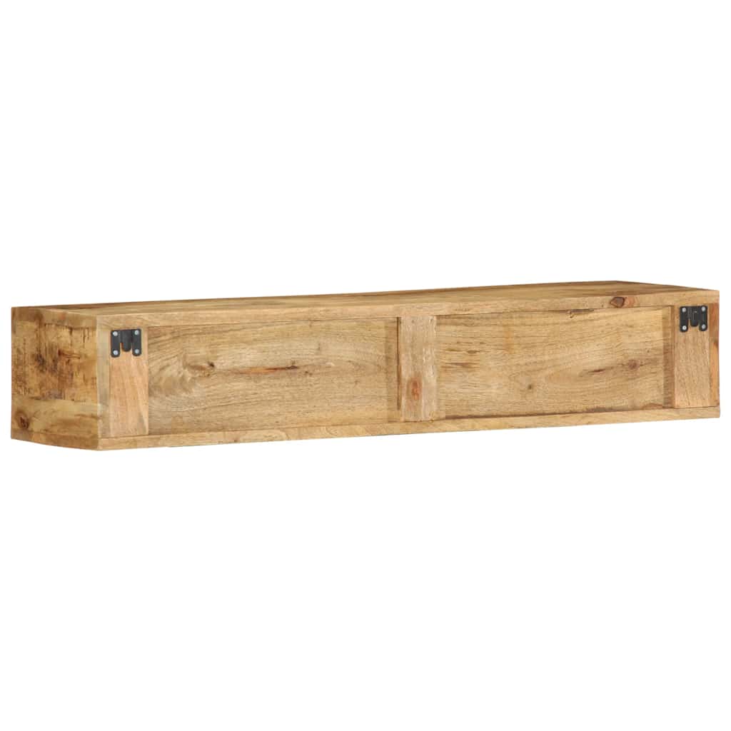 vidaXL Ścienna szafka pod TV, 100x30x19 cm, surowe drewno mango