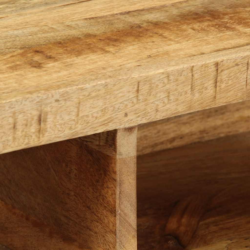 vidaXL Ścienna szafka pod TV, 100x30x19 cm, surowe drewno mango