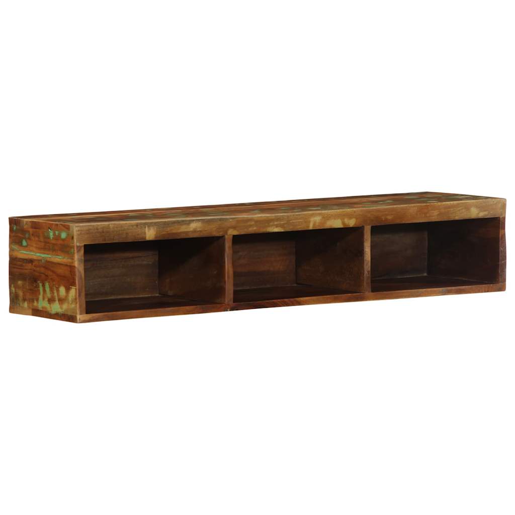 vidaXL Ścienna szafka pod TV, 100x30x19 cm, lite drewno z odzysku