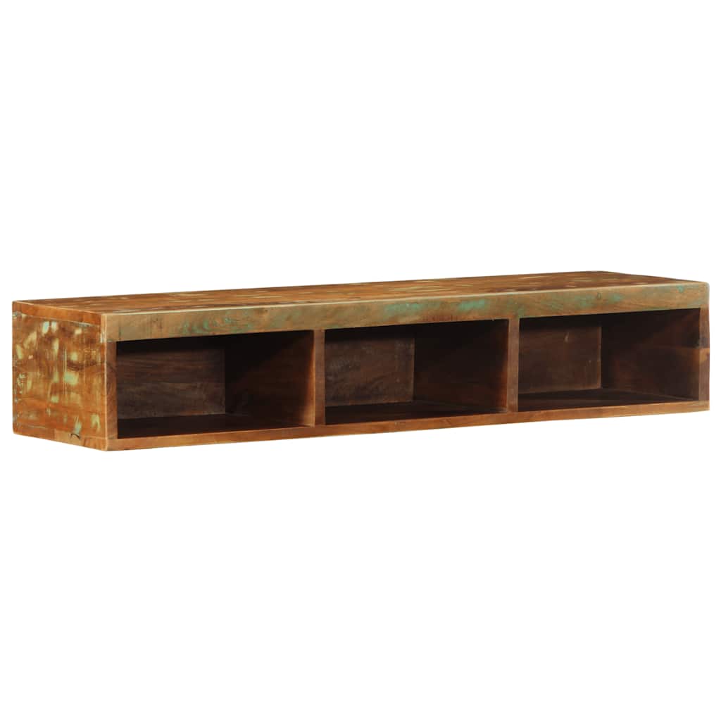 vidaXL Ścienna szafka pod TV, 100x30x19 cm, lite drewno z odzysku