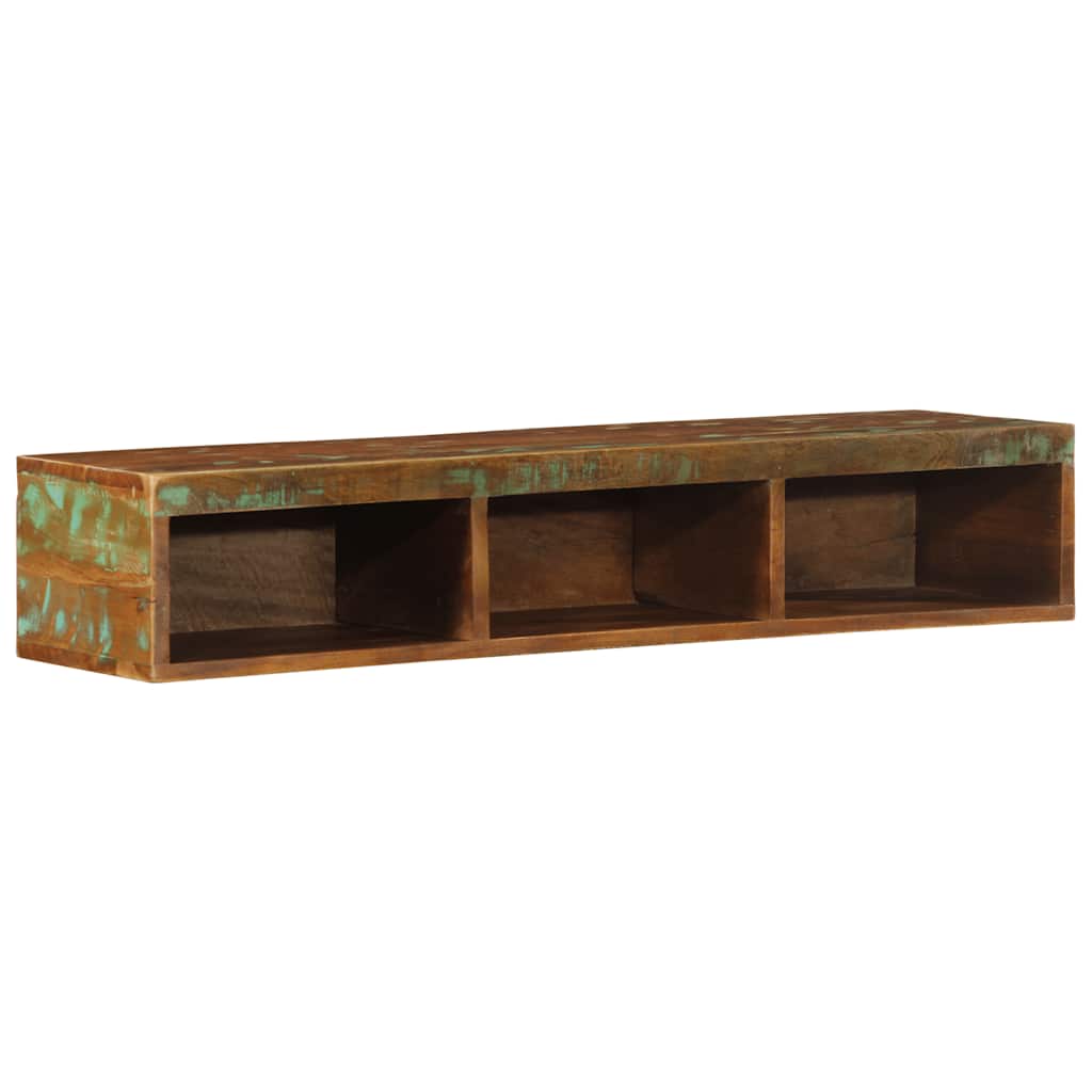 vidaXL Ścienna szafka pod TV, 100x30x19 cm, lite drewno z odzysku