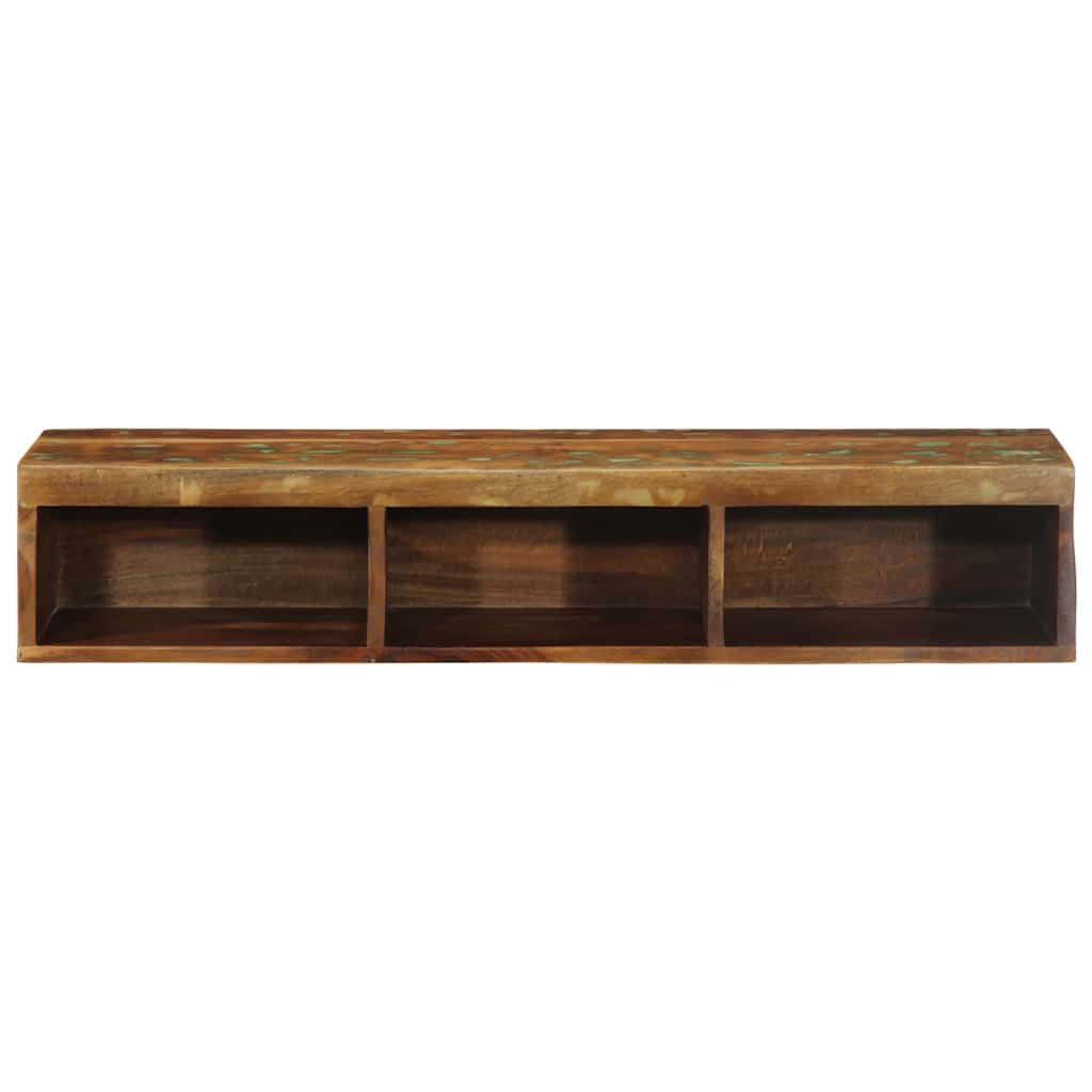 vidaXL Ścienna szafka pod TV, 100x30x19 cm, lite drewno z odzysku