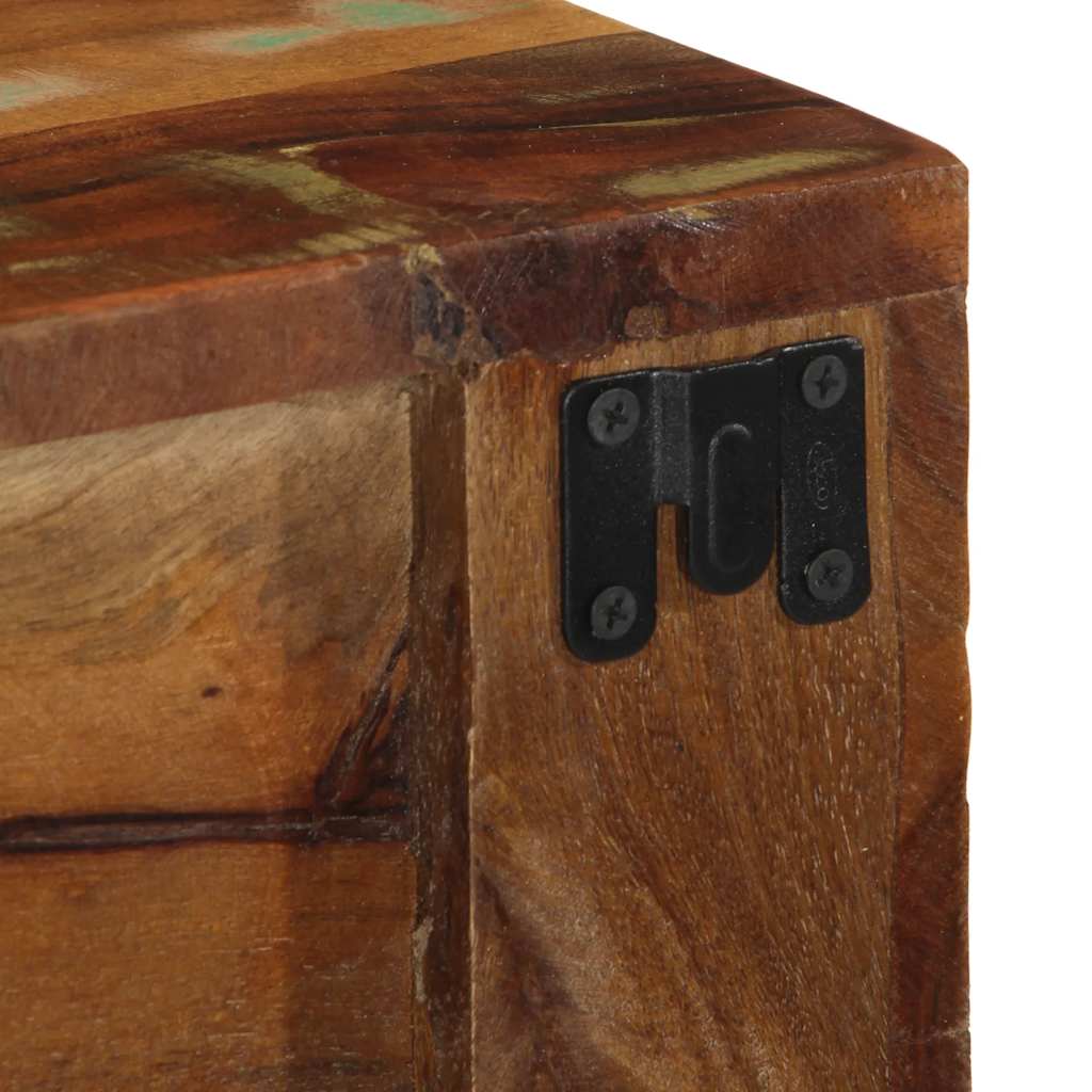 vidaXL Ścienna szafka pod TV, 100x30x19 cm, lite drewno z odzysku