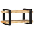 vidaXL Półka ścienna 70x33x35 cm lite drewno surowe mango