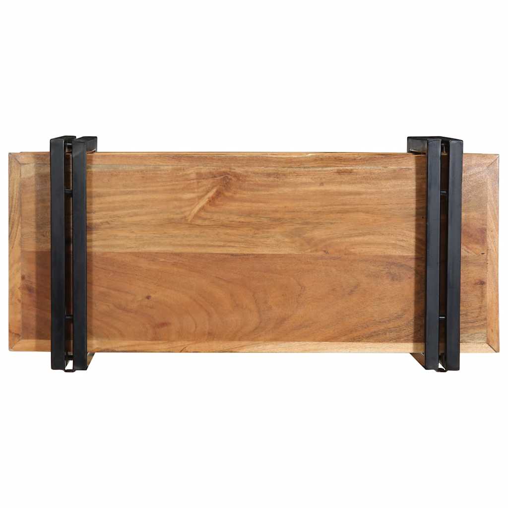 vidaXL Półka ścienna 70x33x35 cm Drewno lite Akacja
