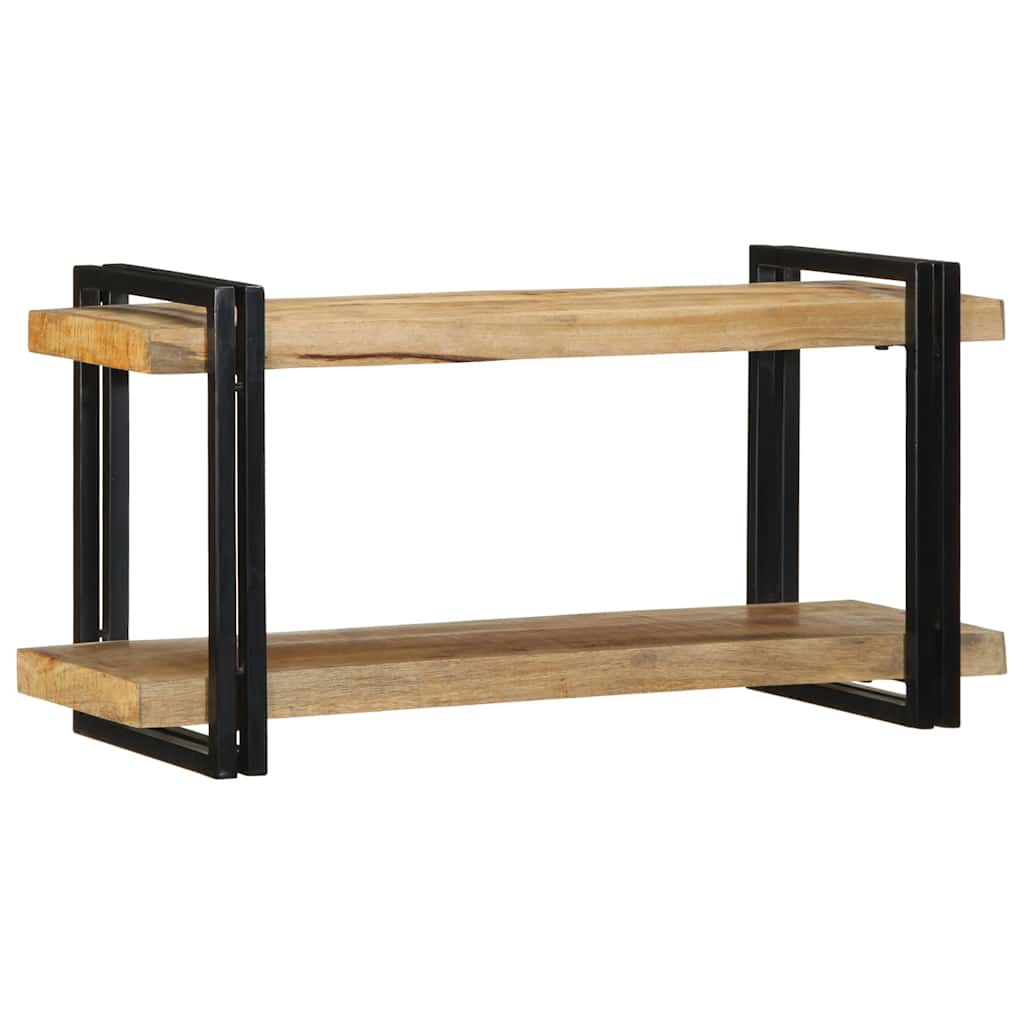 vidaXL Półka ścienna 90x33x45 cm lite drewno surowe mango
