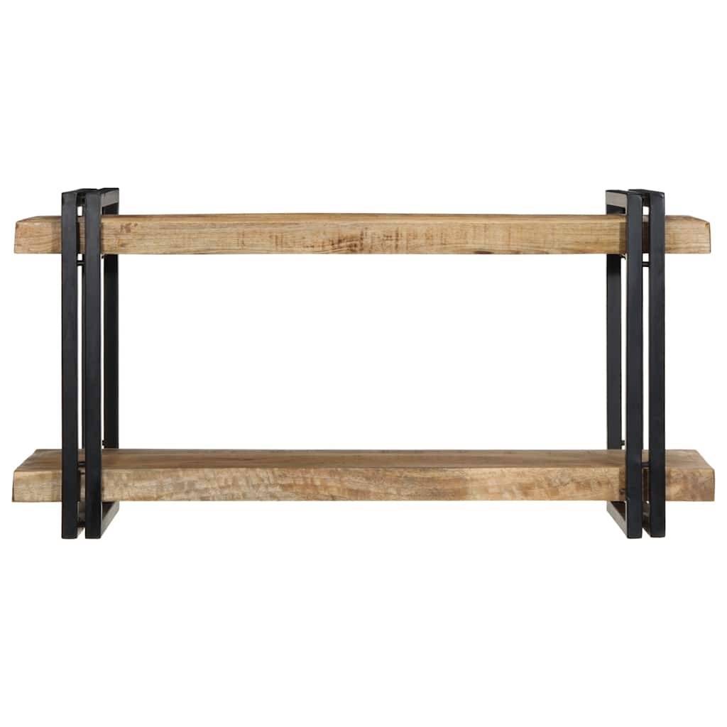 vidaXL Półka ścienna 90x33x45 cm lite drewno surowe mango