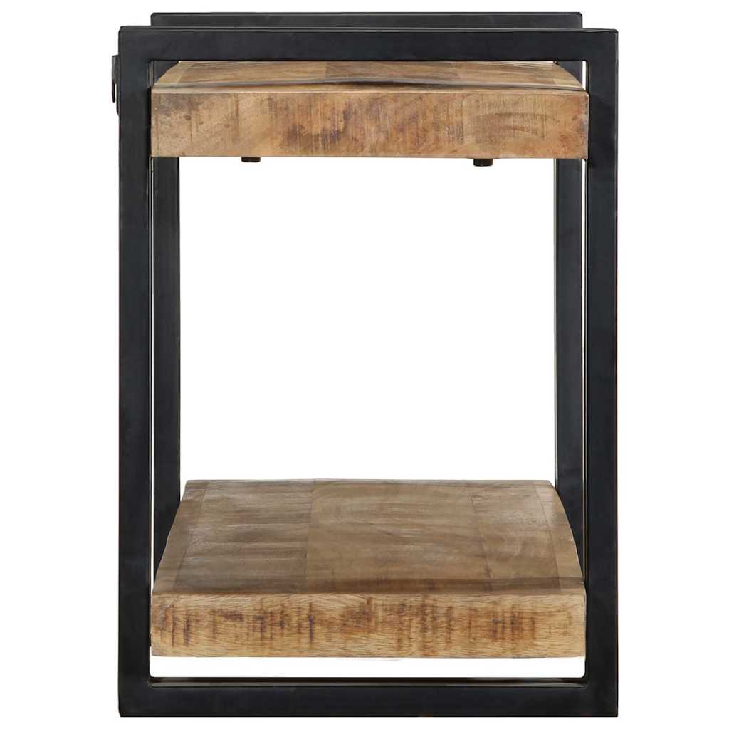vidaXL Półka ścienna 90x33x45 cm lite drewno surowe mango