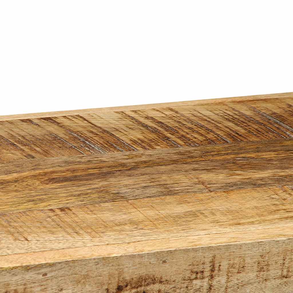 vidaXL Półka ścienna 90x33x45 cm lite drewno surowe mango
