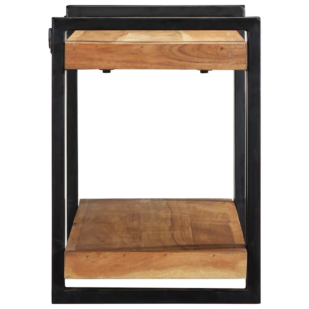 vidaXL Półka ścienna 90x33x45 cm Drewno lite Akacja