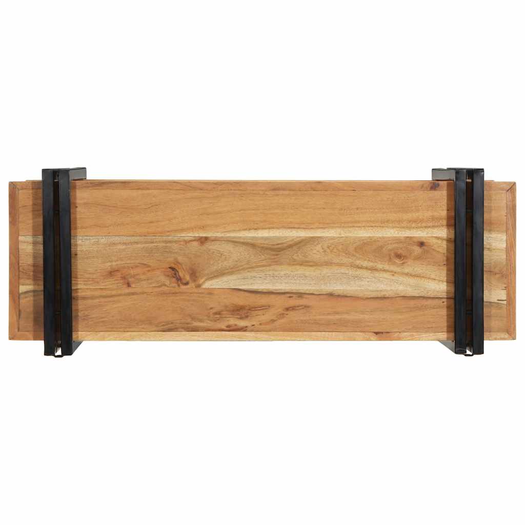 vidaXL Półka ścienna 90x33x45 cm Drewno lite Akacja