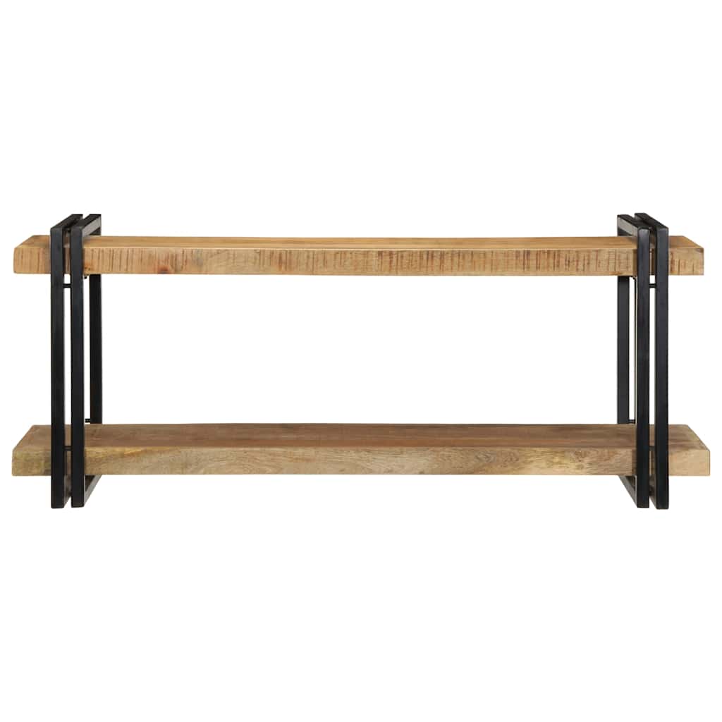 vidaXL Półka ścienna 110x33x45 cm lite drewno surowe mango