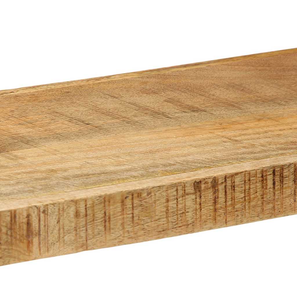 vidaXL Półka ścienna 110x33x45 cm lite drewno surowe mango