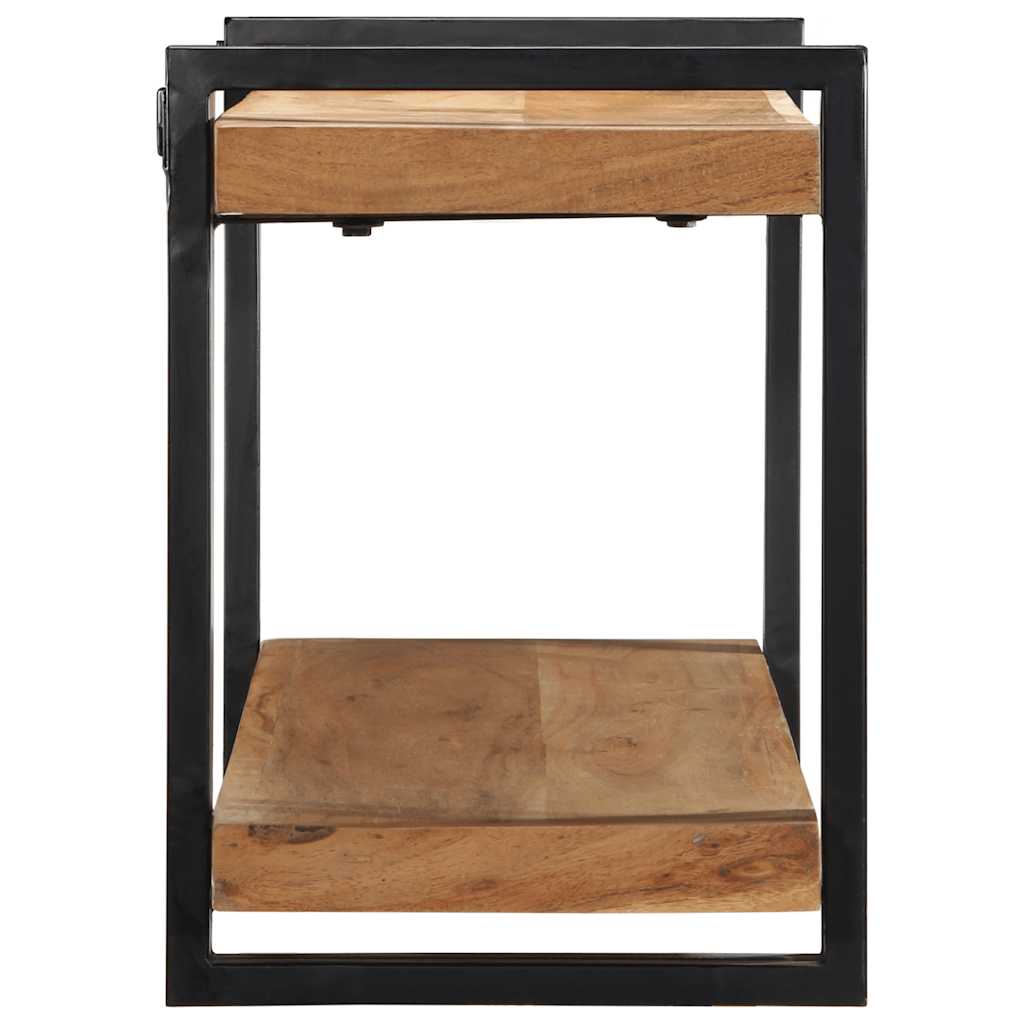 vidaXL Półka ścienna 110x33x45 cm Drewno lite Akacja