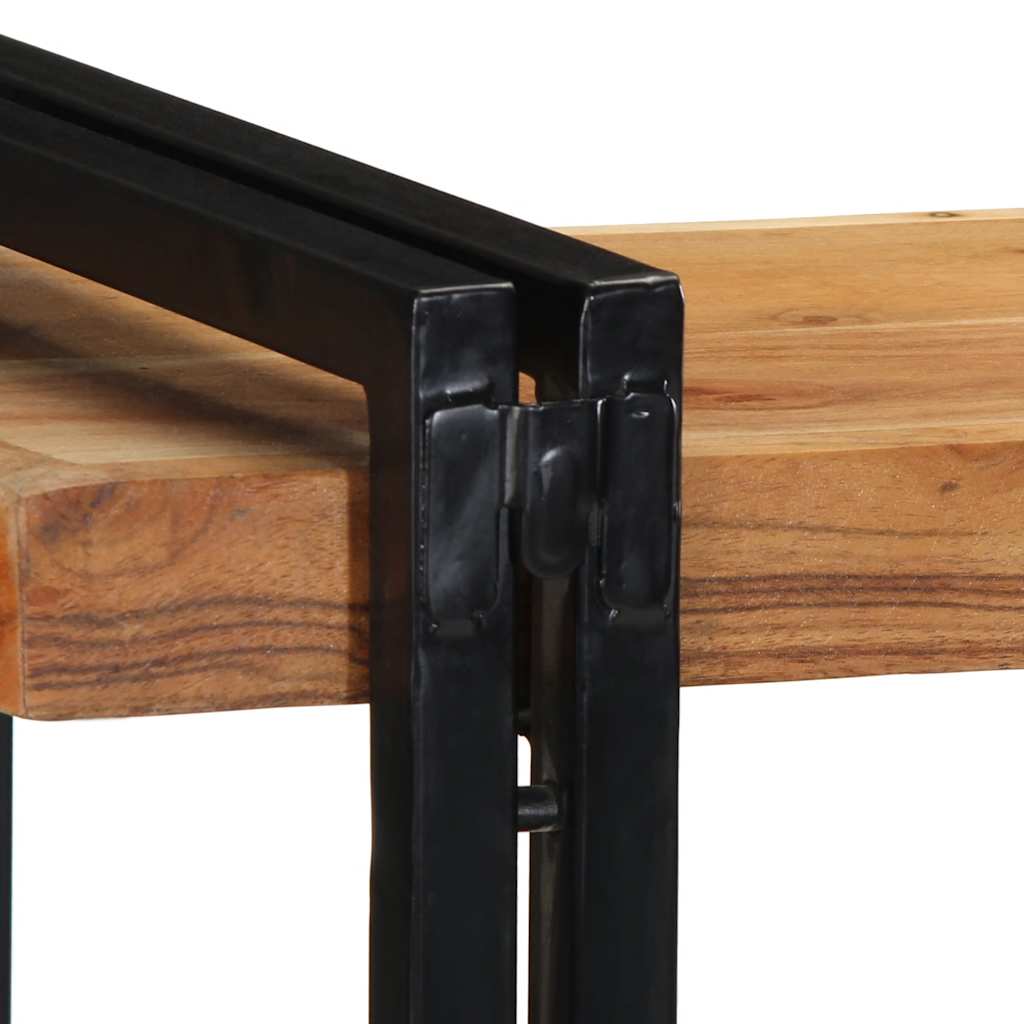 vidaXL Półka ścienna 110x33x45 cm Drewno lite Akacja