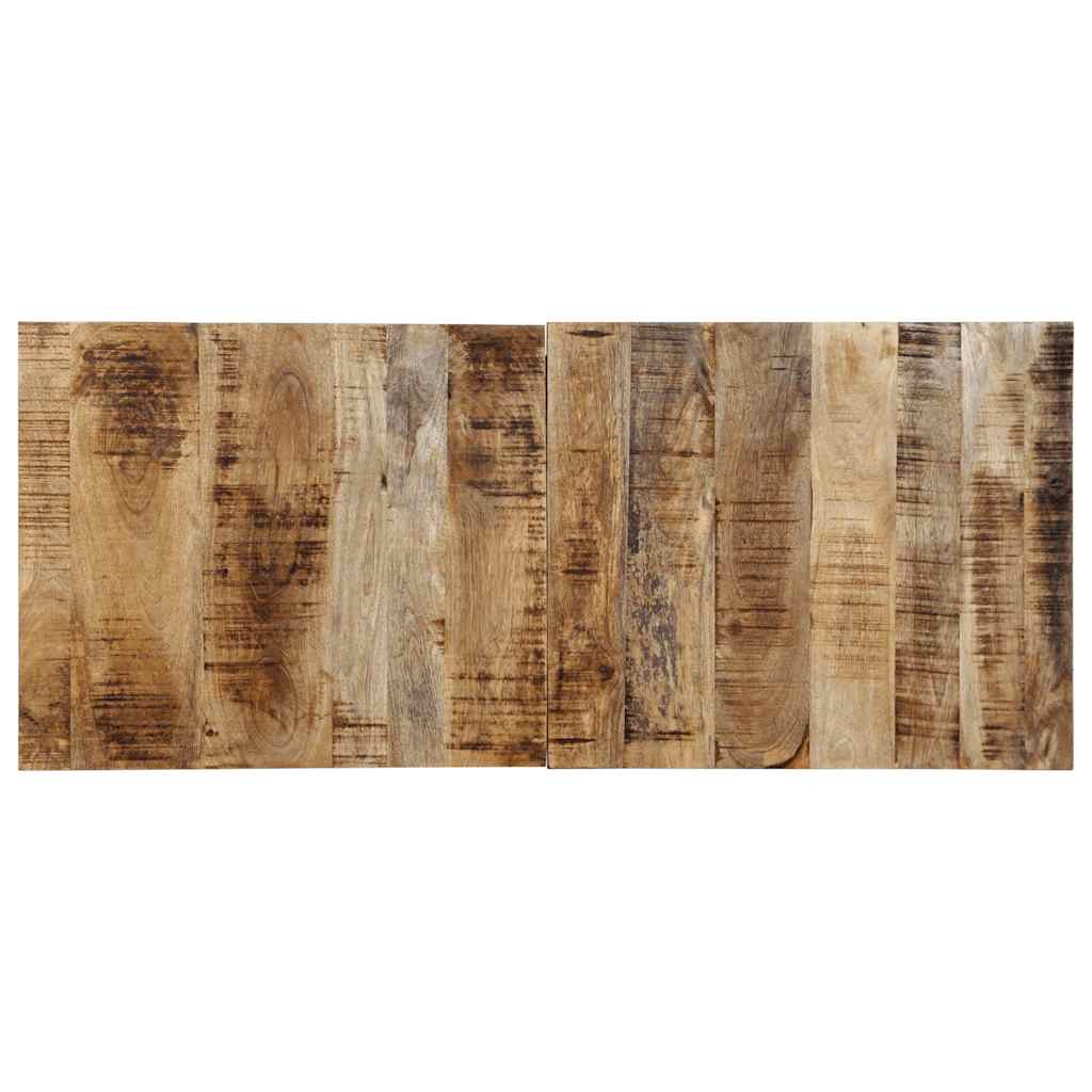 vidaXL Zagłówek 120 cm lite drewno surowe mango