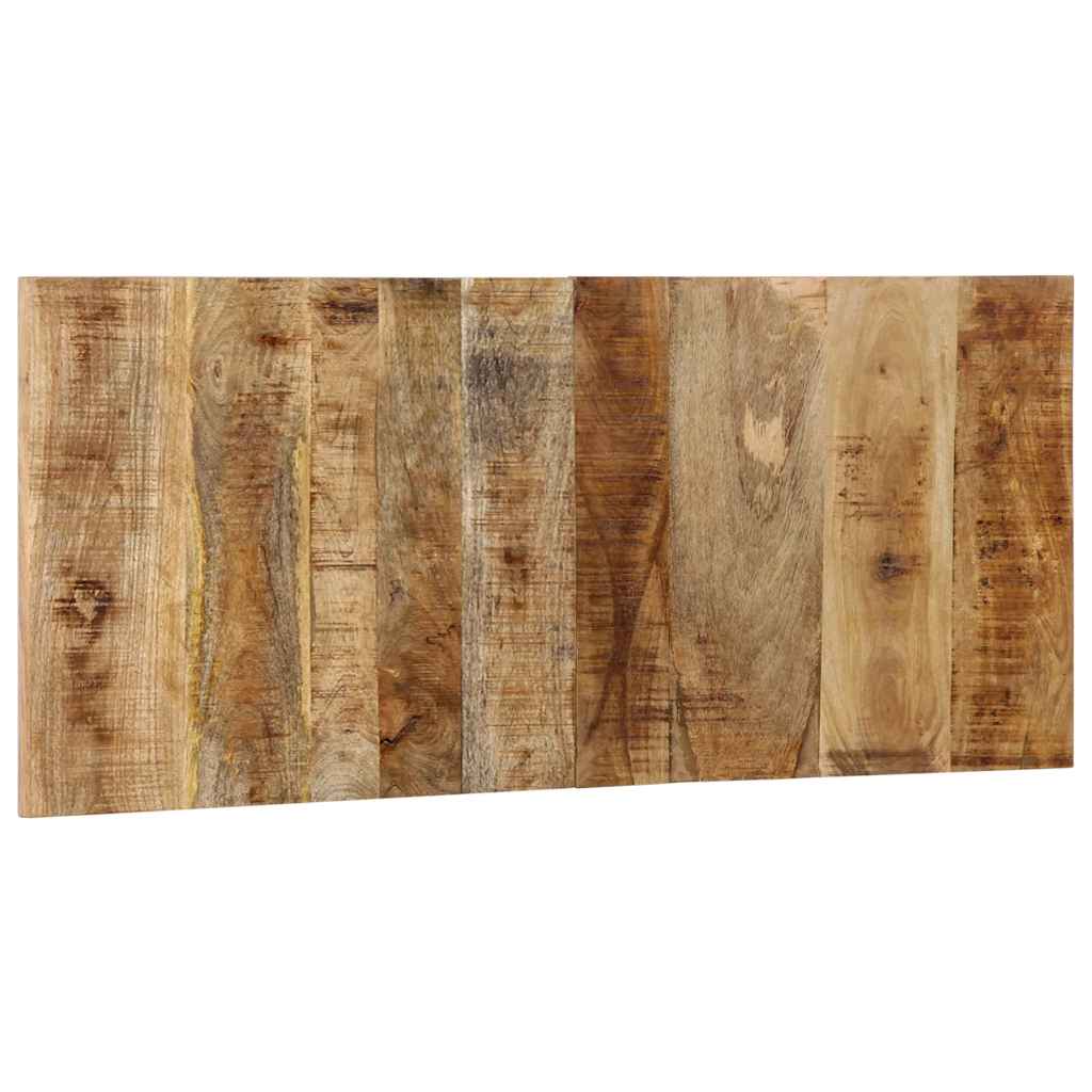 vidaXL Zagłówek 120 cm lite drewno surowe mango