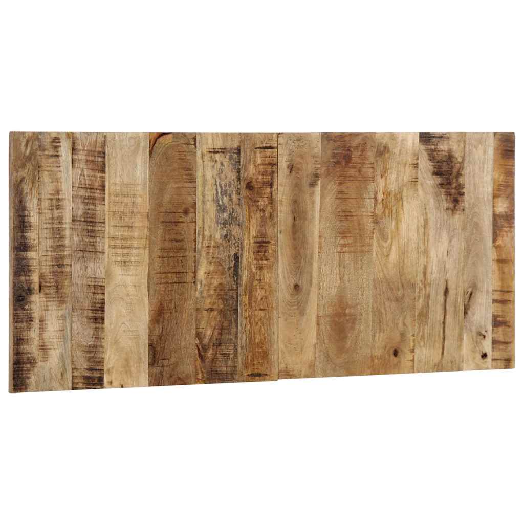 vidaXL Zagłówek 120 cm lite drewno surowe mango
