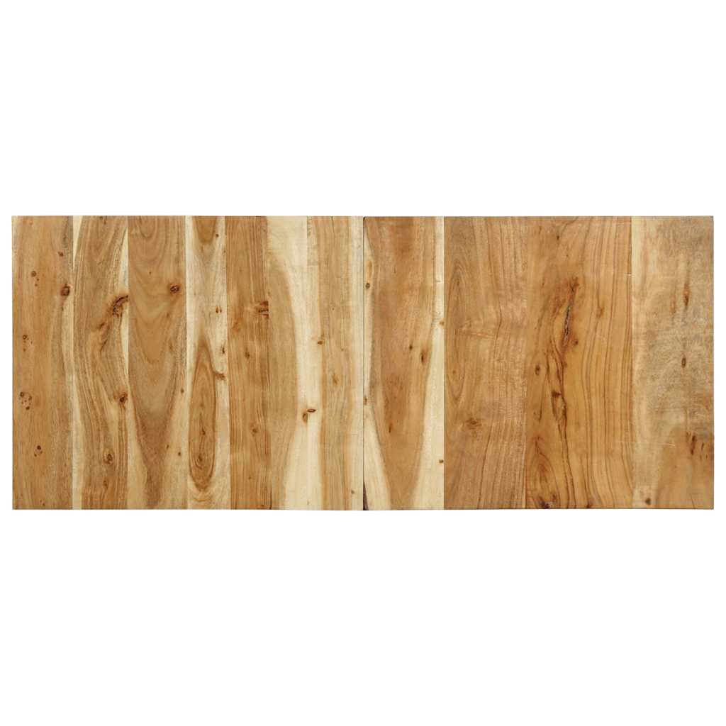 vidaXL Zagłówek 120 cm lite drewno akacjowe