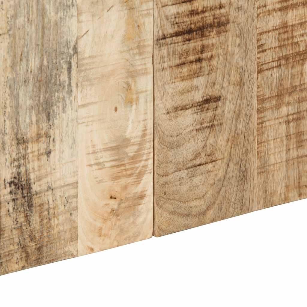 vidaXL Zagłówek 120 cm lite drewno surowe mango
