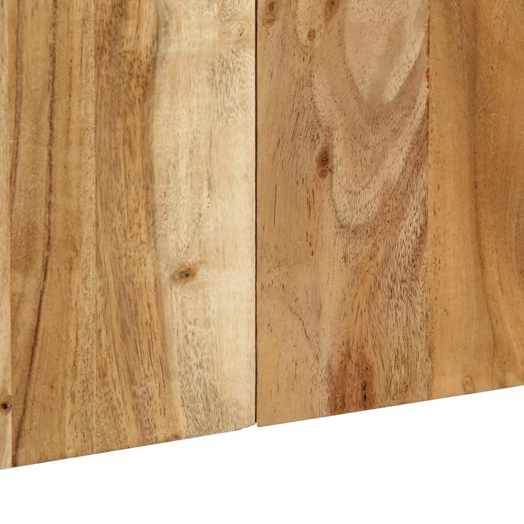 vidaXL Zagłówek 120 cm lite drewno akacjowe