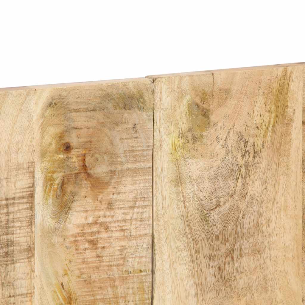 vidaXL Zagłówek 140 cm lite drewno surowe mango