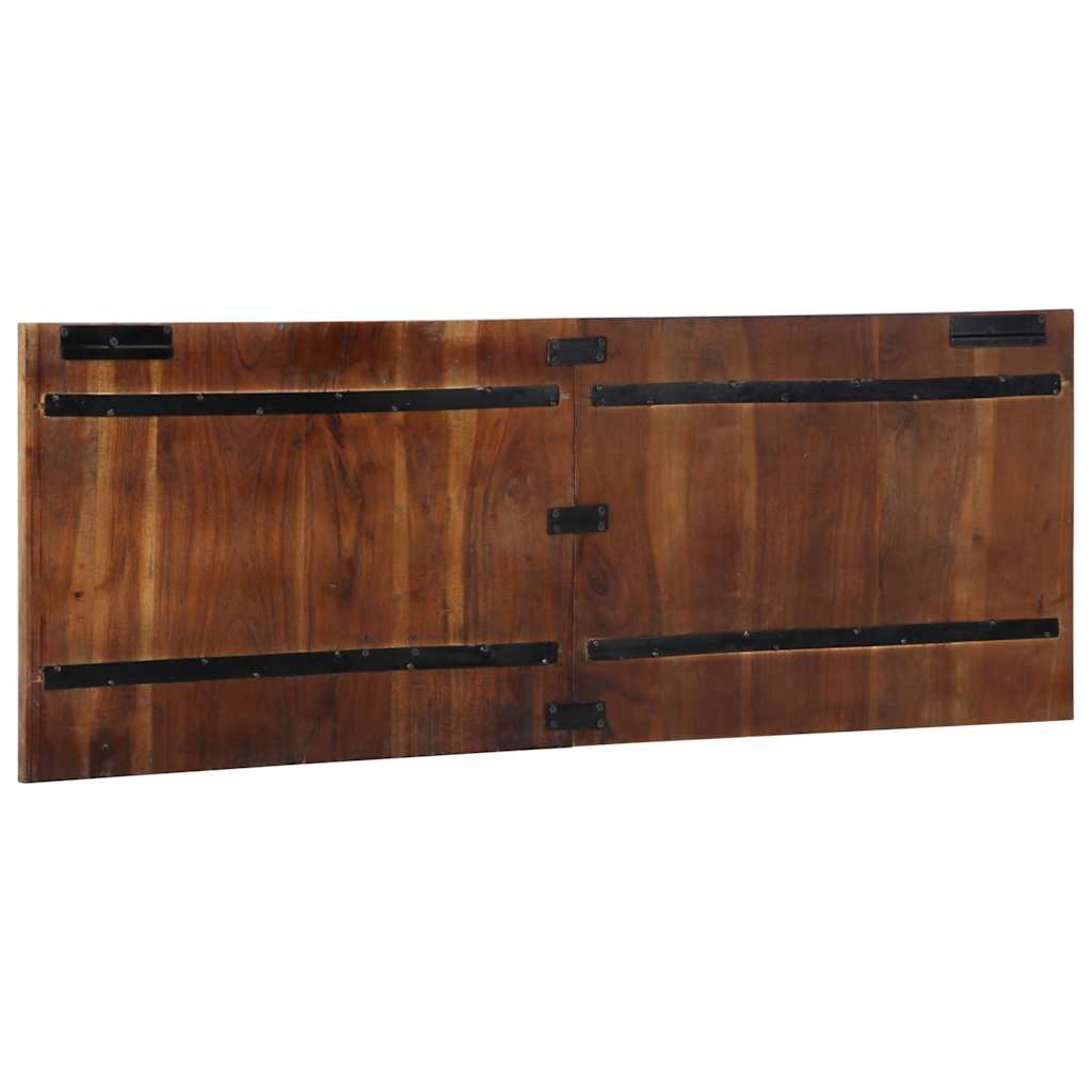 vidaXL Zagłówek wielokolorowy 140 cm lite drewno odzyskane