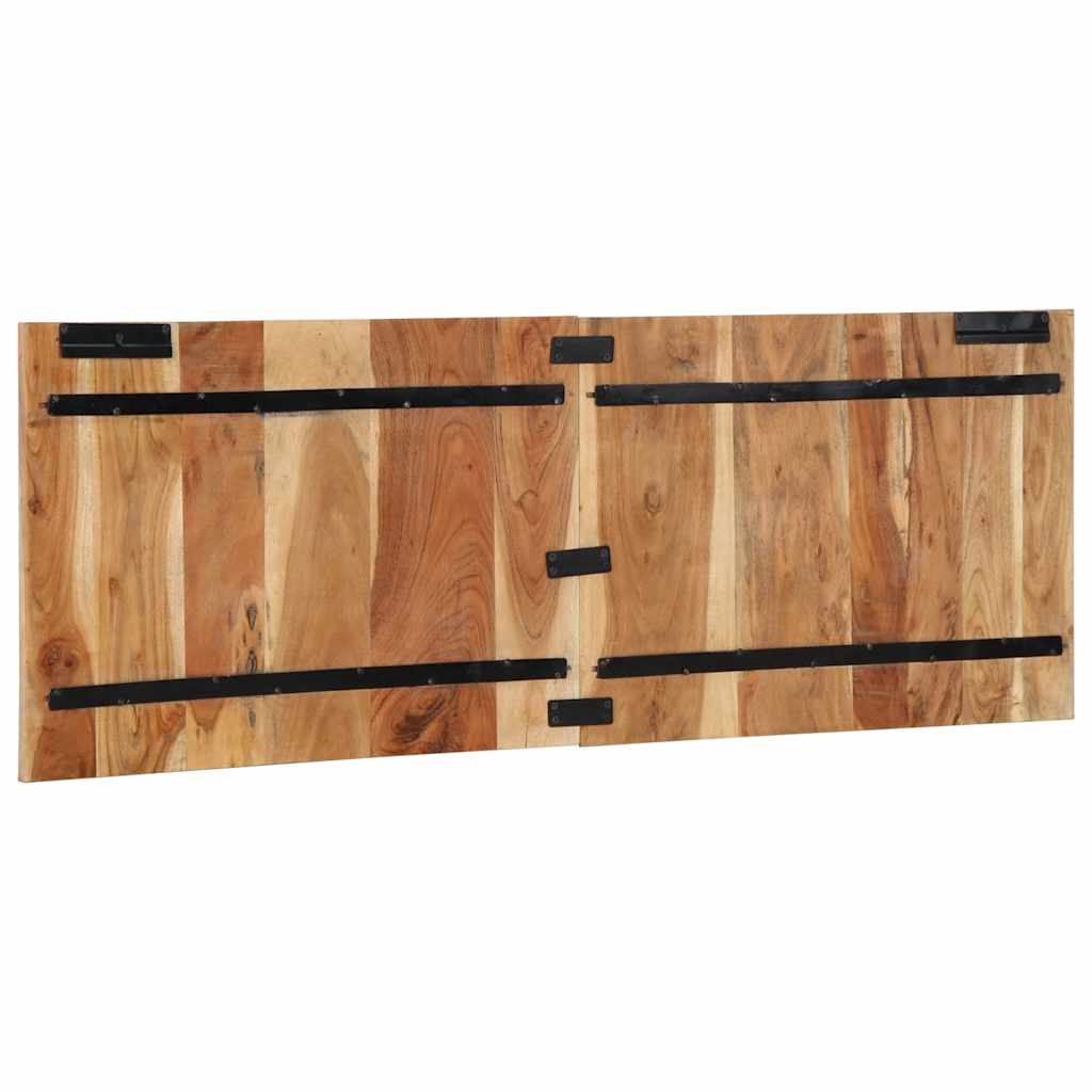 vidaXL Zagłówek 140 cm lite drewno akacjowe