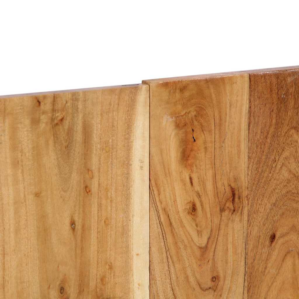 vidaXL Zagłówek 140 cm lite drewno akacjowe