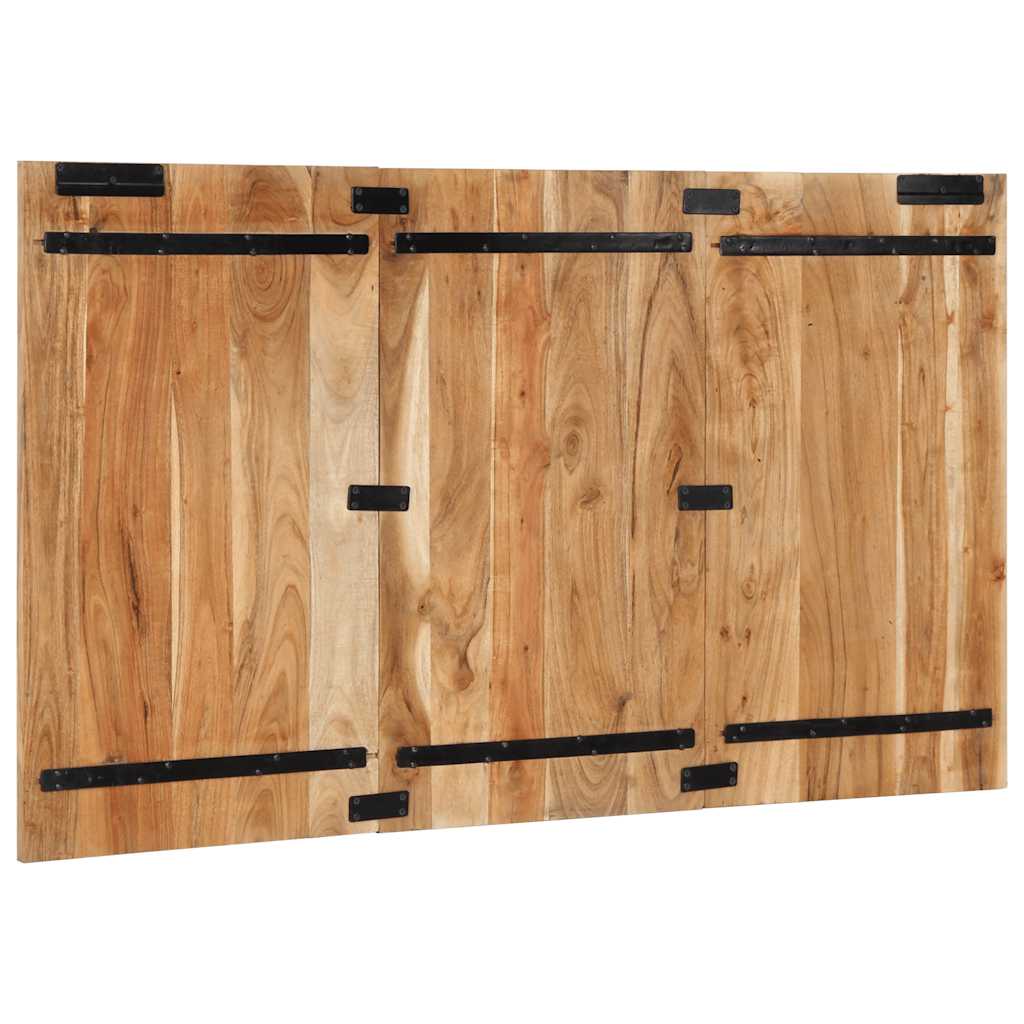 vidaXL Zagłówek 140 cm lite drewno akacjowe