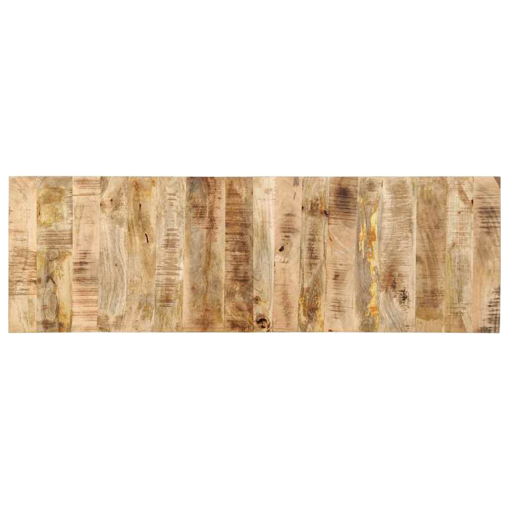 vidaXL Zagłówek 160 cm lite drewno surowe mango